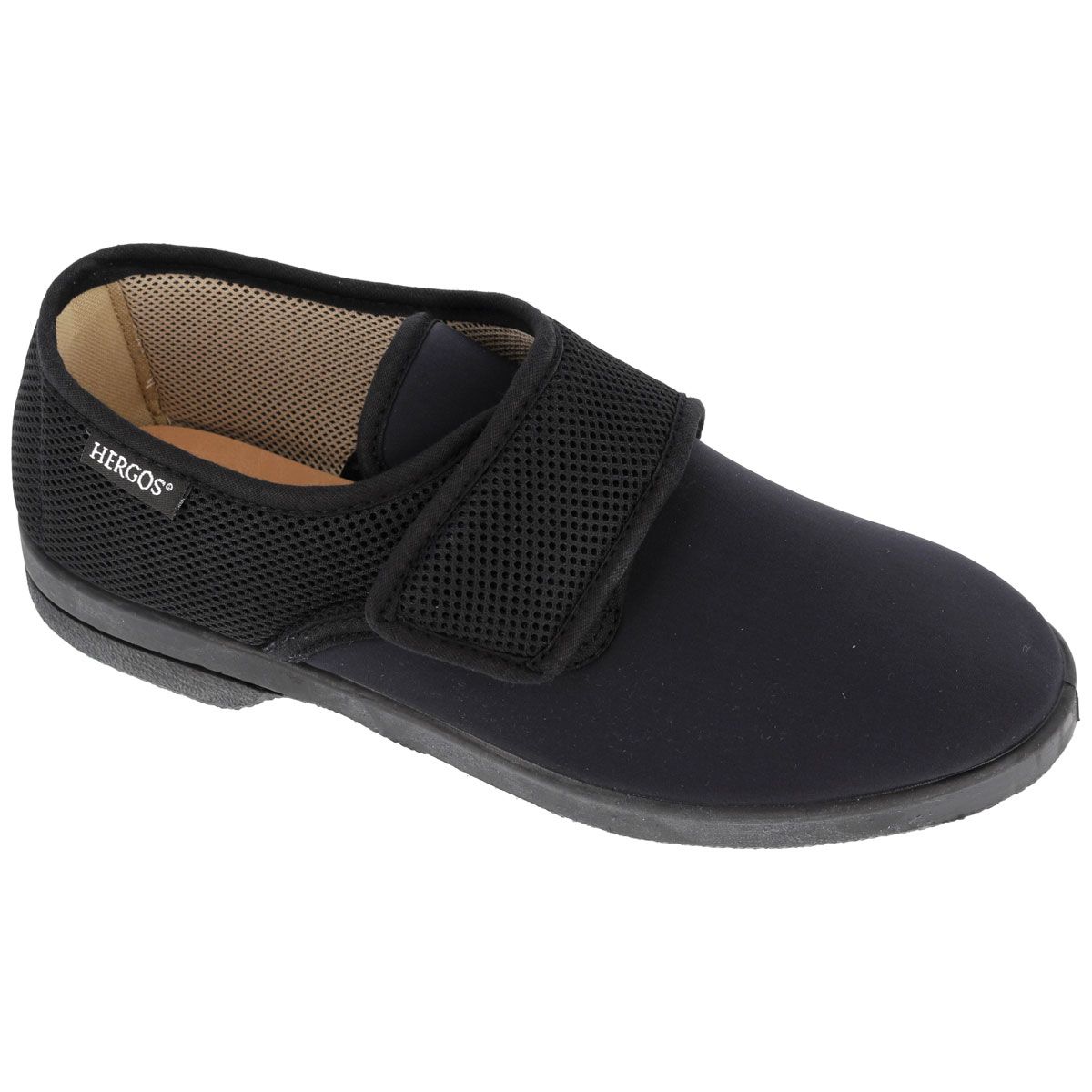 Hergos H062 - Scarpa uomo comoda in tessuto elasticizzato a rete con velcro