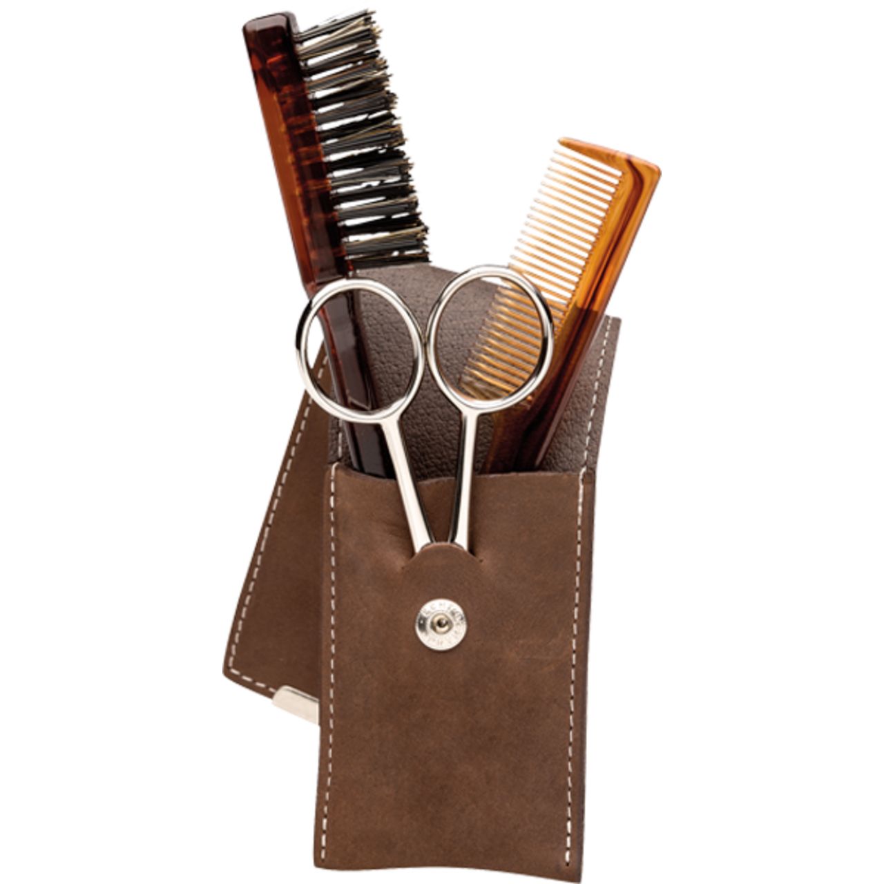 Erbe, Bartpflegeset Mountain, vernickelt