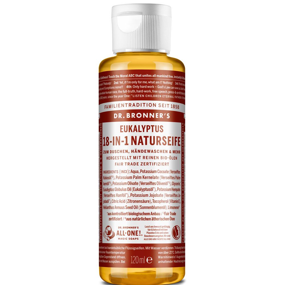 Dr. Bronners 18-In-1 Naturseife Eukalyptus 120 ml