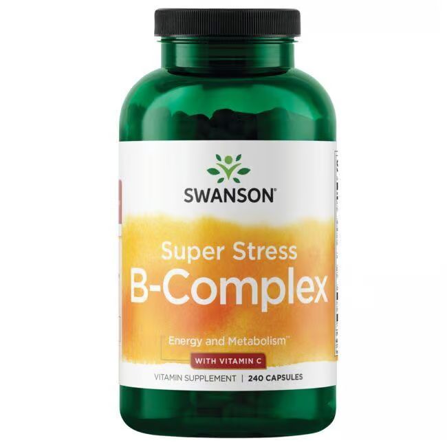 SWANSON Super Stress B-Complex con Vitamina C
