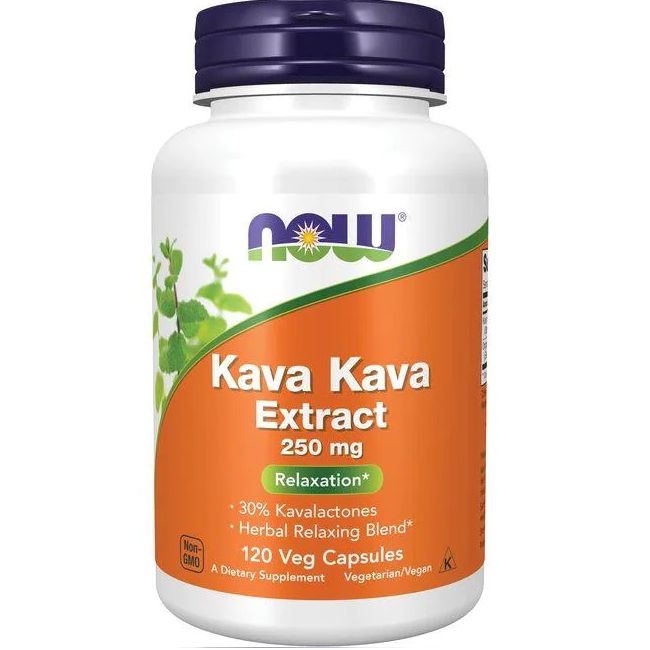 Now Foods Kava Kava-extract 250 mg 120