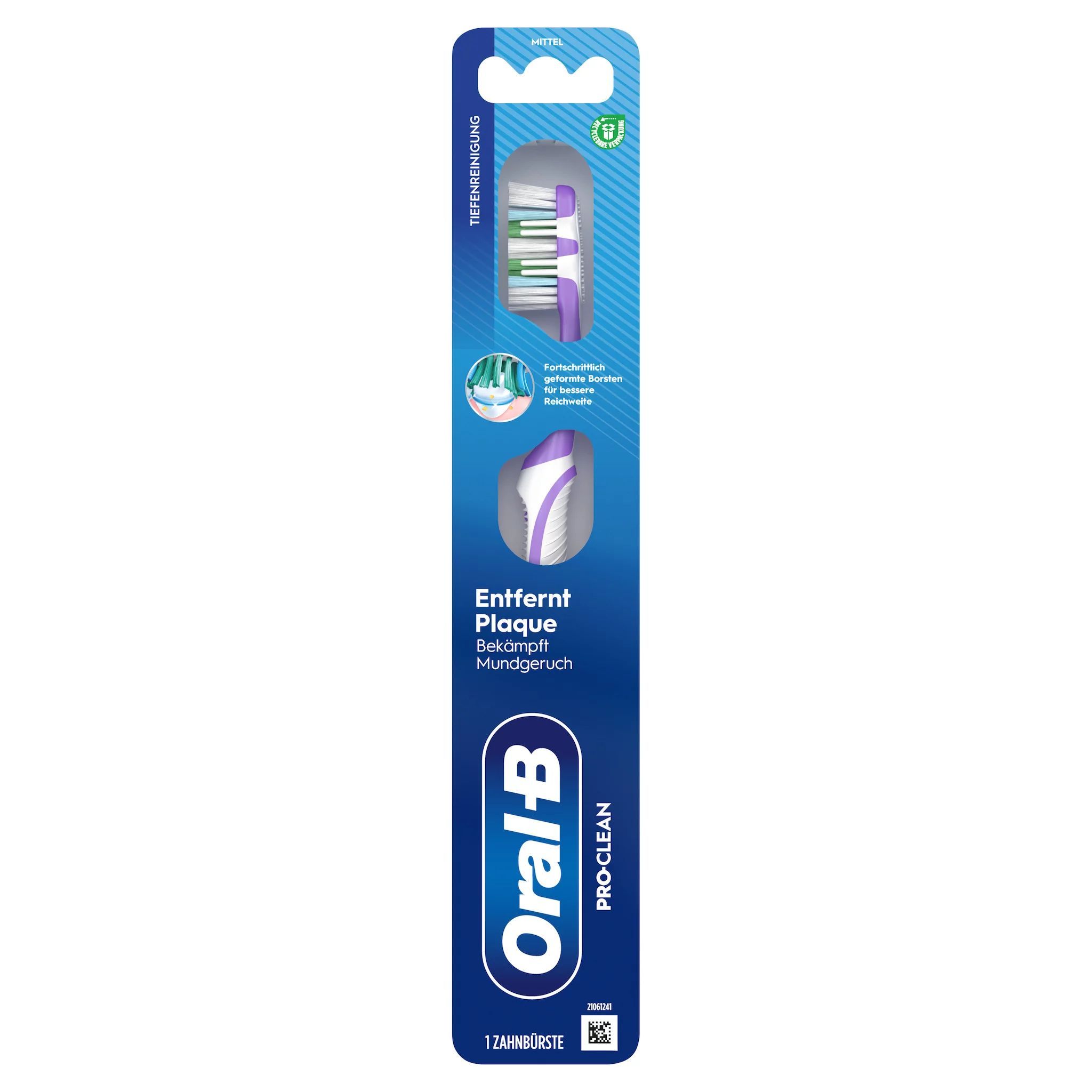 Oral-B Pro-Clean 40 Medium 1ct Handzahnbürste 1 St