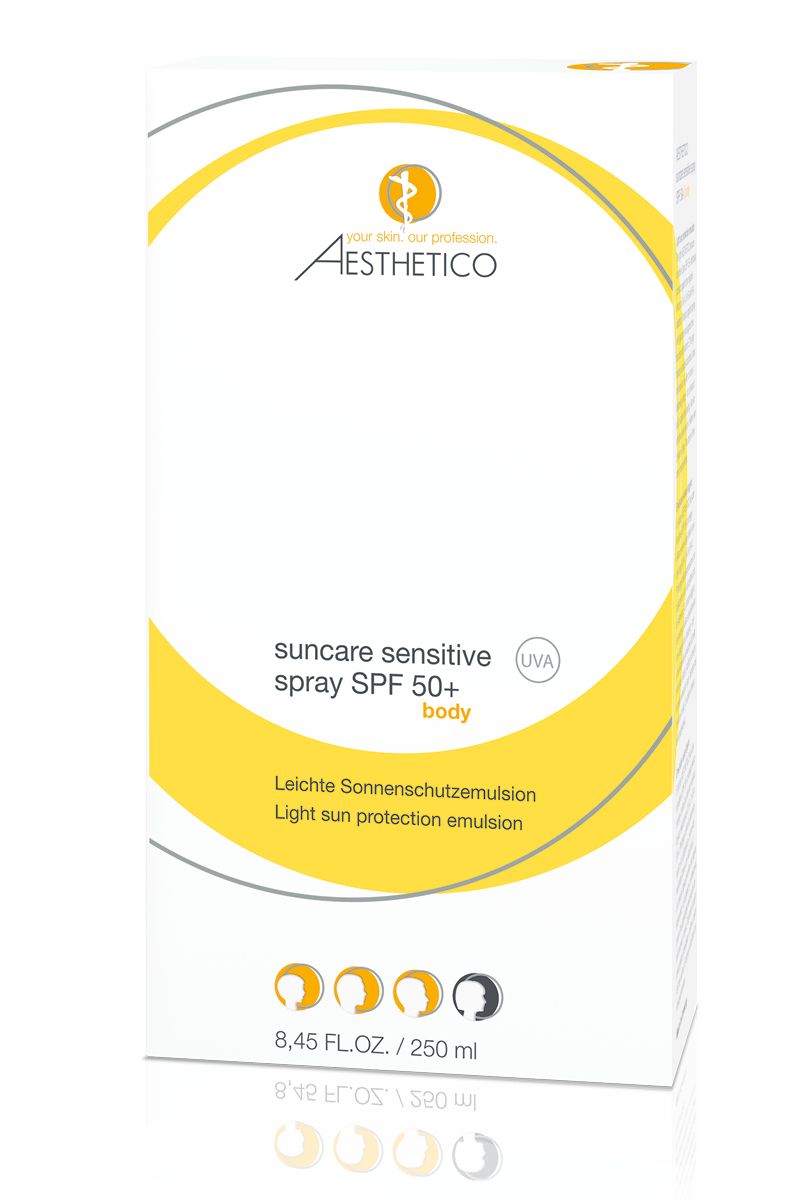 suncare sensitive spray SPF 50+ Anti-Aging / Photo-Aging, Aesthetico