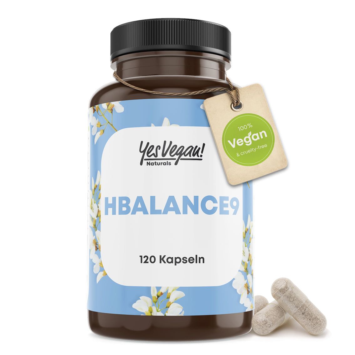 HBalance9 (120 capsule) per intolleranza all'istamina e al fruttosio con batteri lattici - Intestino