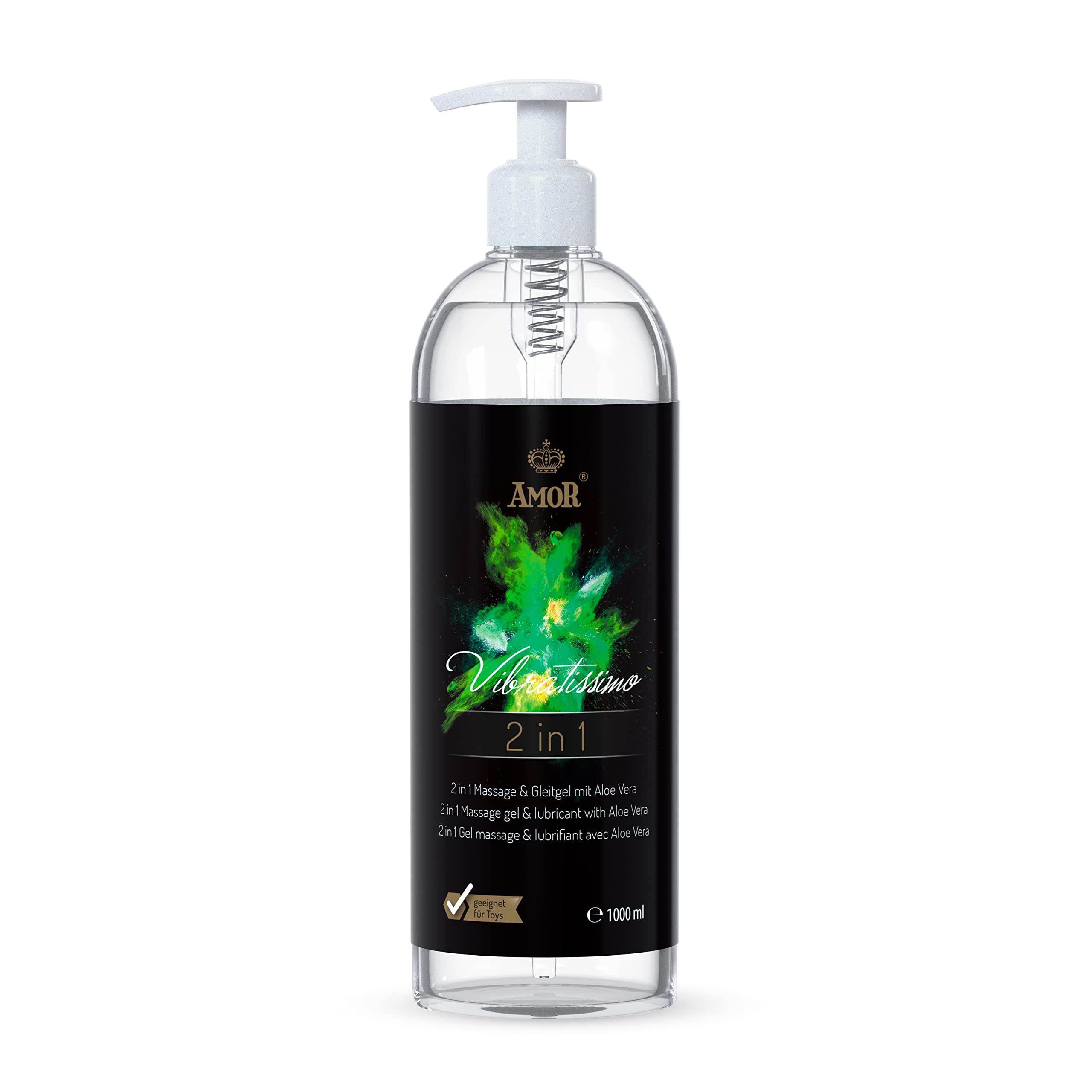 Vibratissimo 2-in-1 Play Gel 1000 ml Gleitmittel