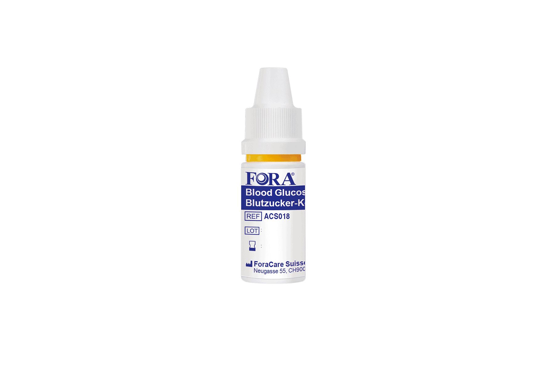 FORA - soluzione di controllo glicemia GDH livello 2 - 4 ml