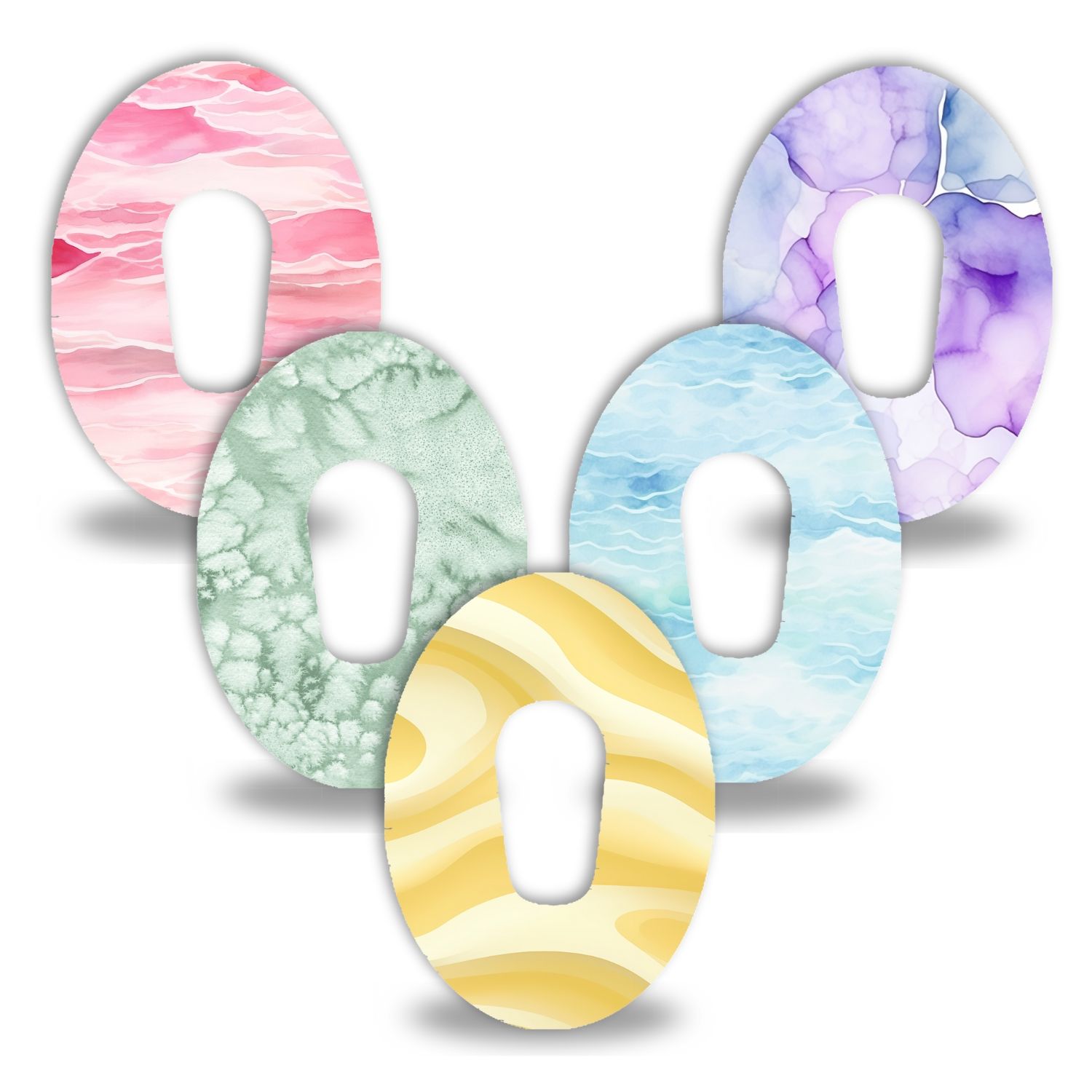 Diasticker® Dexcom G6 Fixiertapes "Cotton Candy Collection"