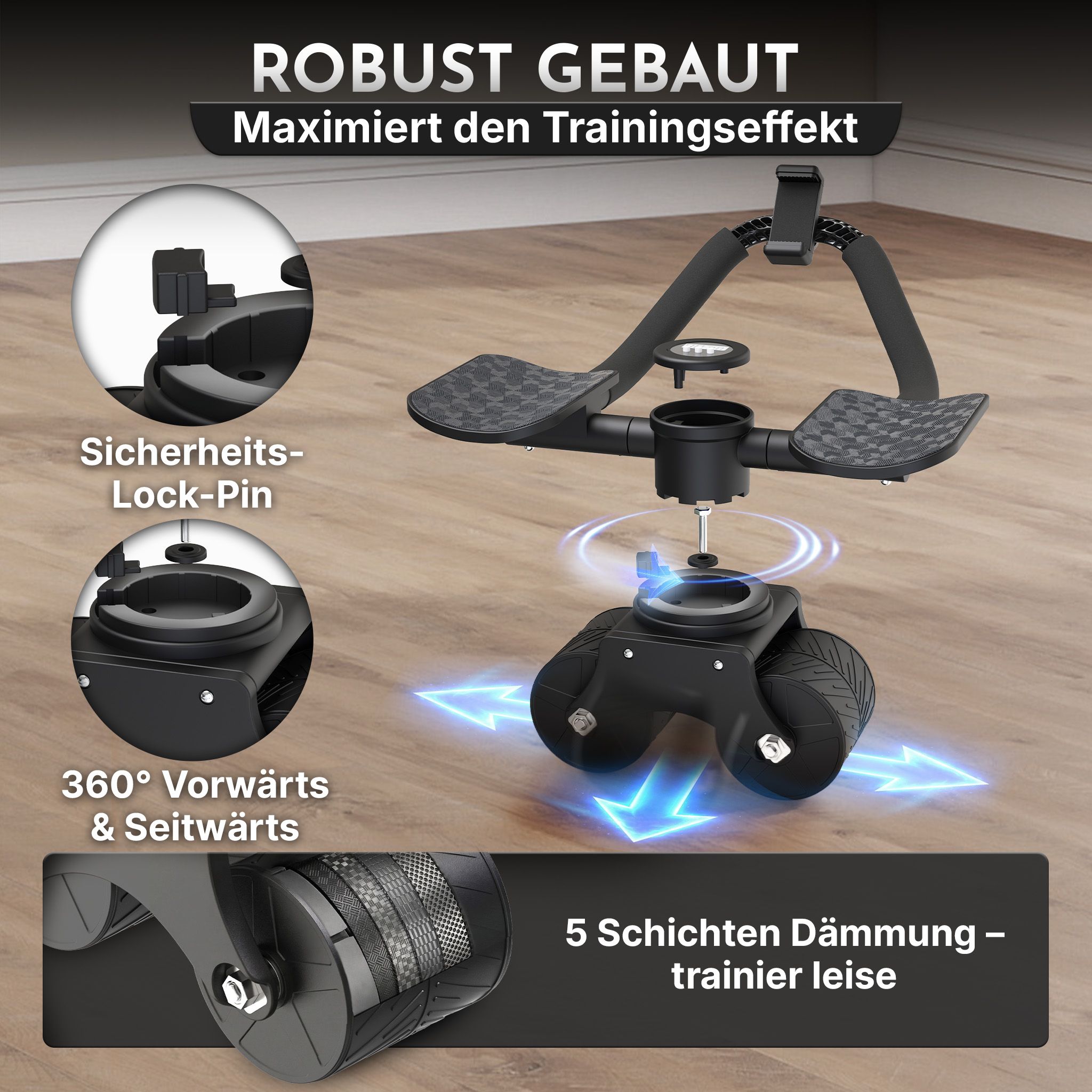 NEOLYMP Bauchroller verstellbar
