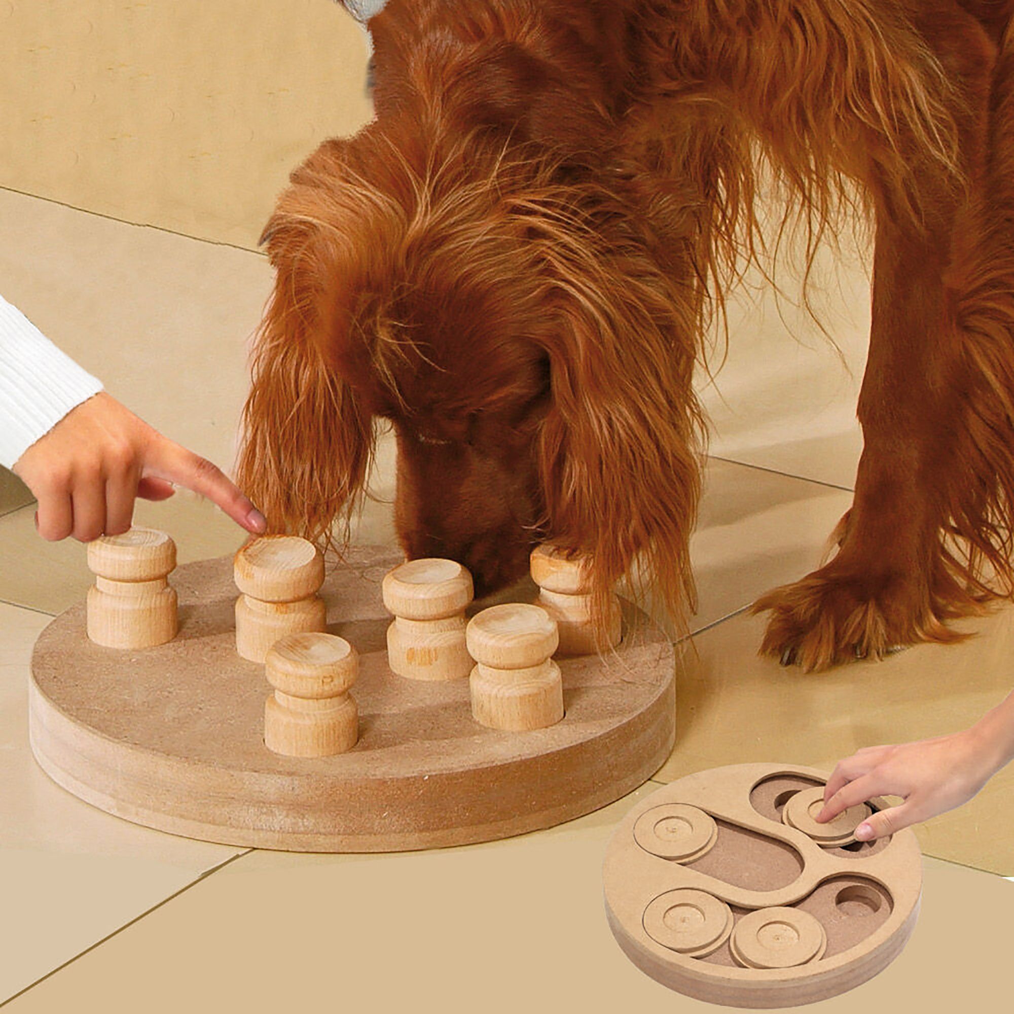 Doggy Brain Train - Hundespielzeug Spielzeug Hund 32 cm