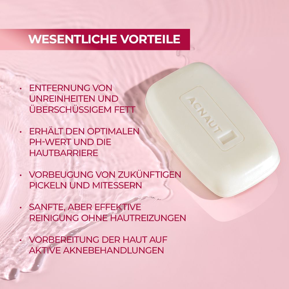 Biotrade Acnaut Seife für sehr fettige und zu Akne neigende Haut