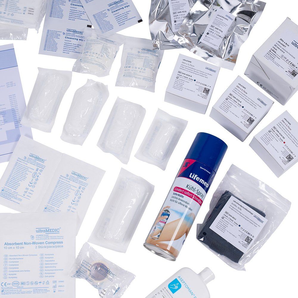 Ultramedic Nachfüllpackung für Erste-Hilfe-Koffer Sport