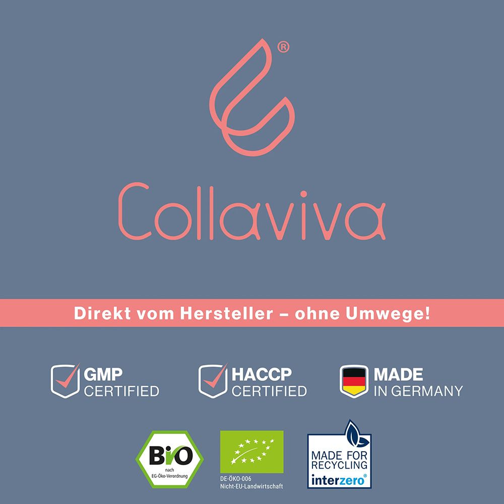 Collaviva Marine Collagen  – Reines Fischkollagen mit doppelter Nachhaltigkeitszertifizierung