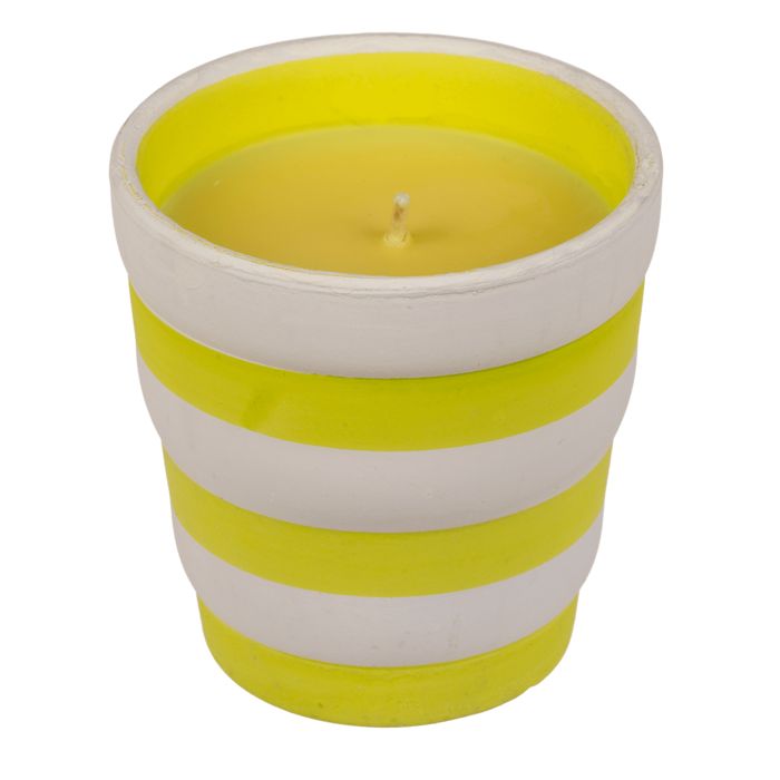 Out of the Blue Citronella Kerze im Keramik-Topf