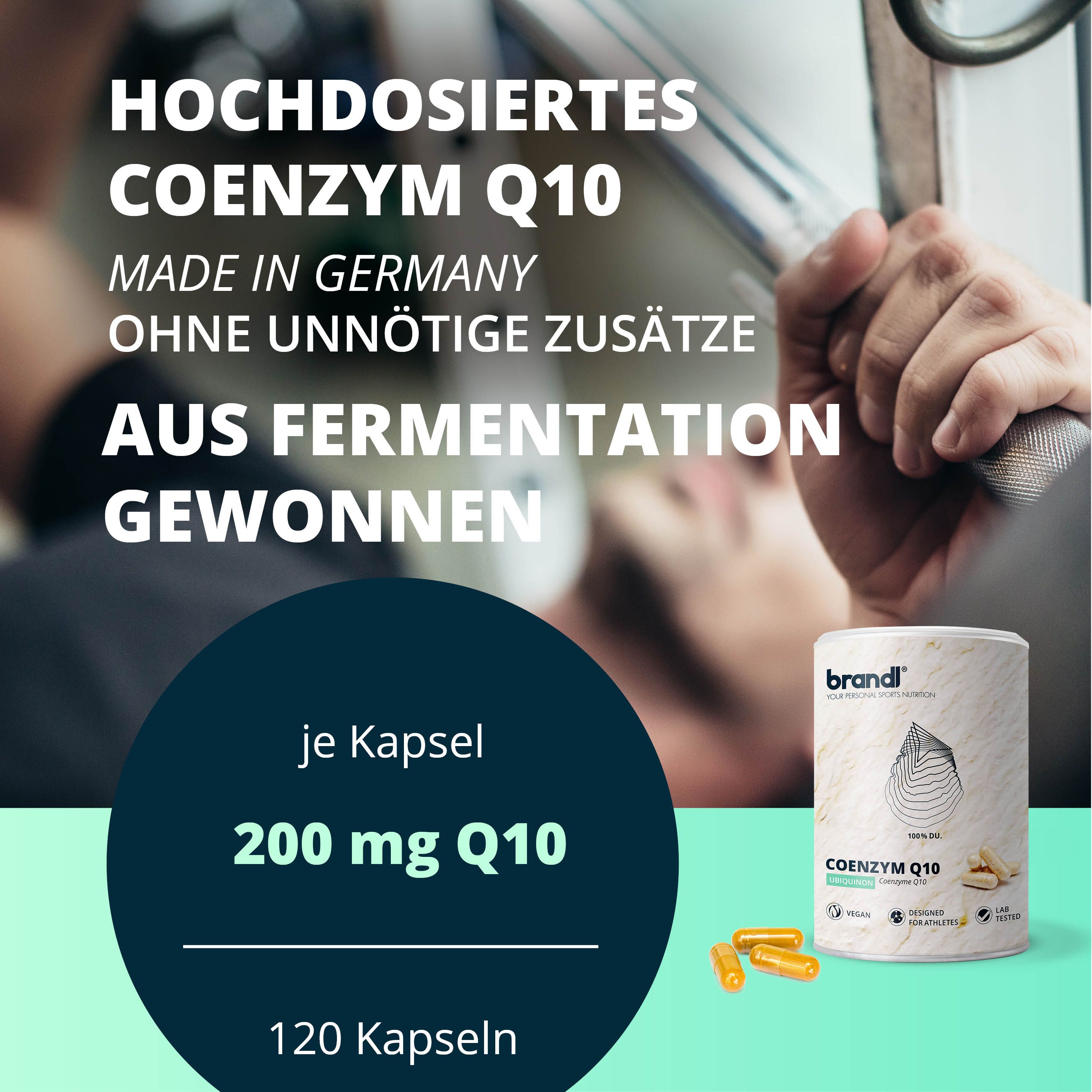 brandl® Coenzym Q10 (Ubiquinon) 120 St Kapseln