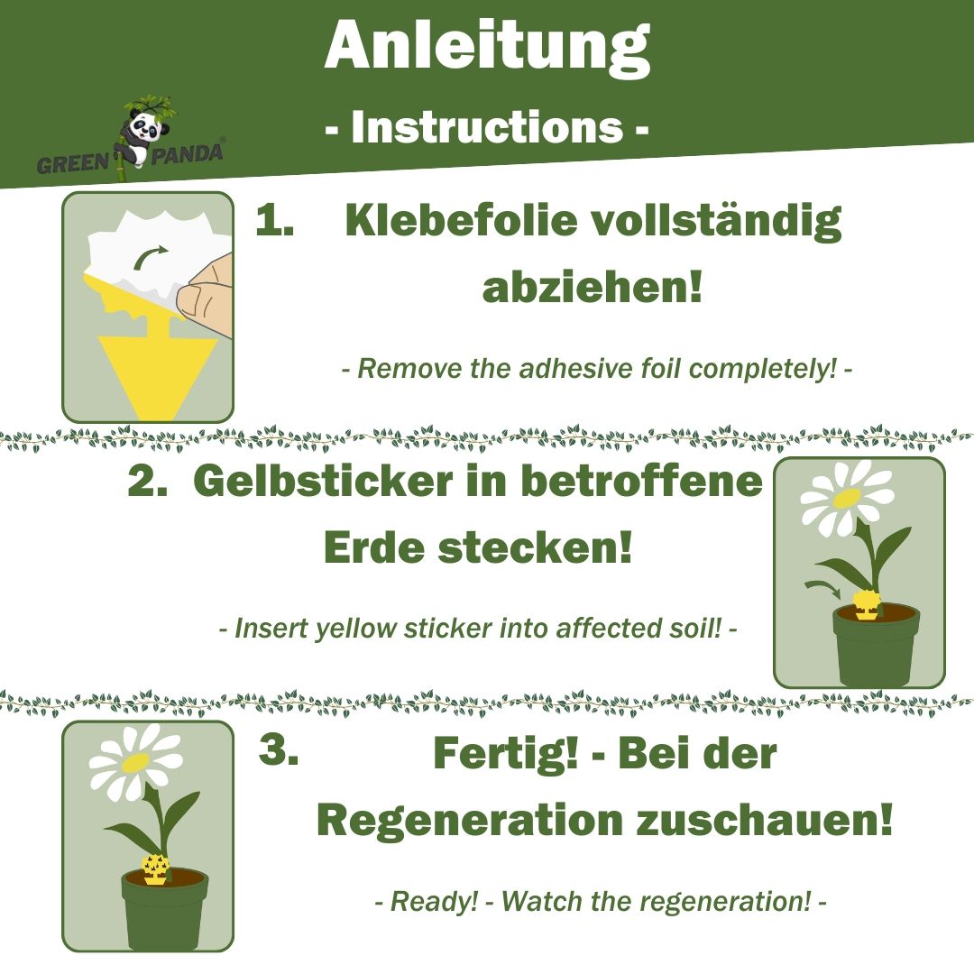 GreenPanda Gelbsticker - Gelbtafeln