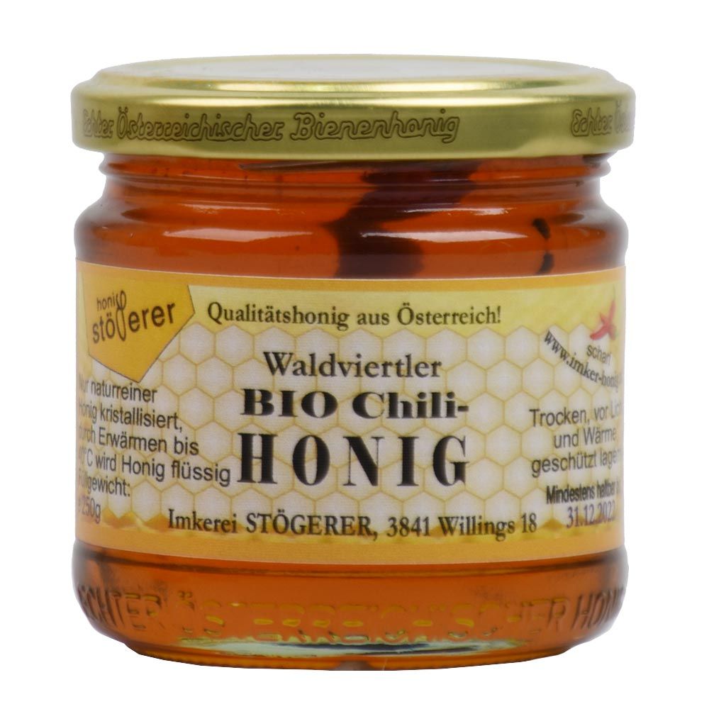 Bio Honig mit Chili 250 g