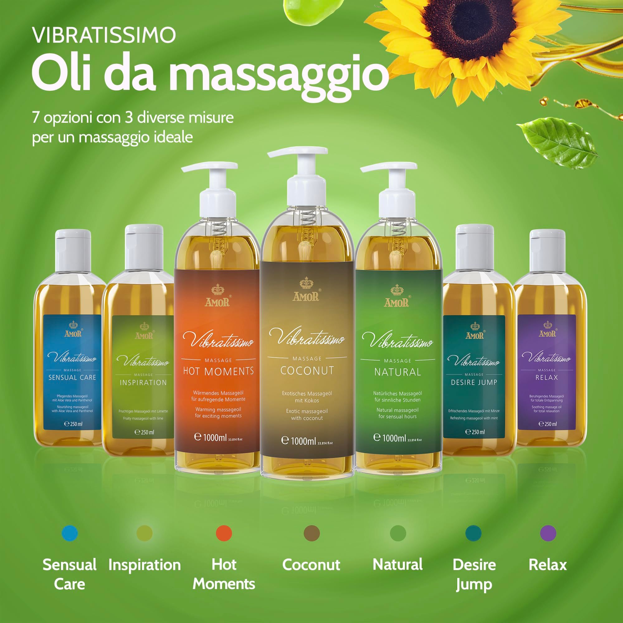 Vibratissimo Massageöl Natural