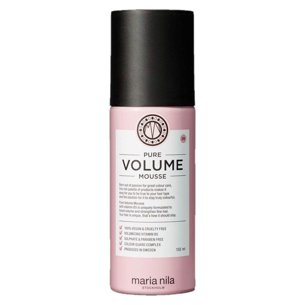 Maria Nila Unisex Pure Voume Pure Volume Mousse 150Ml - Mousse Volumizzante - Immagine 3