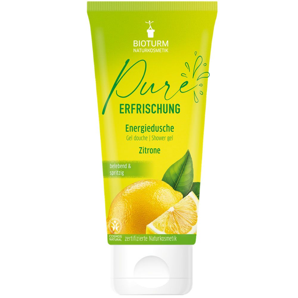 Bioturm Pure Erfrischung Energiedusche Zitrone 200 ml