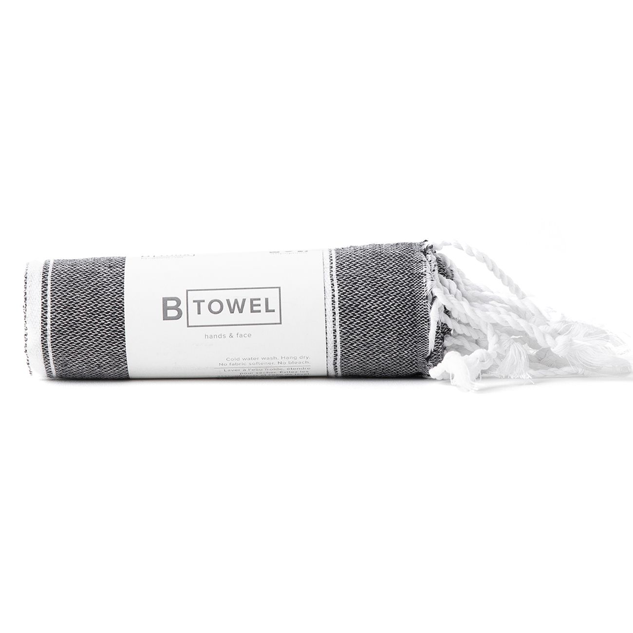 Handtuch - B TOWEL Hands & Face - Black