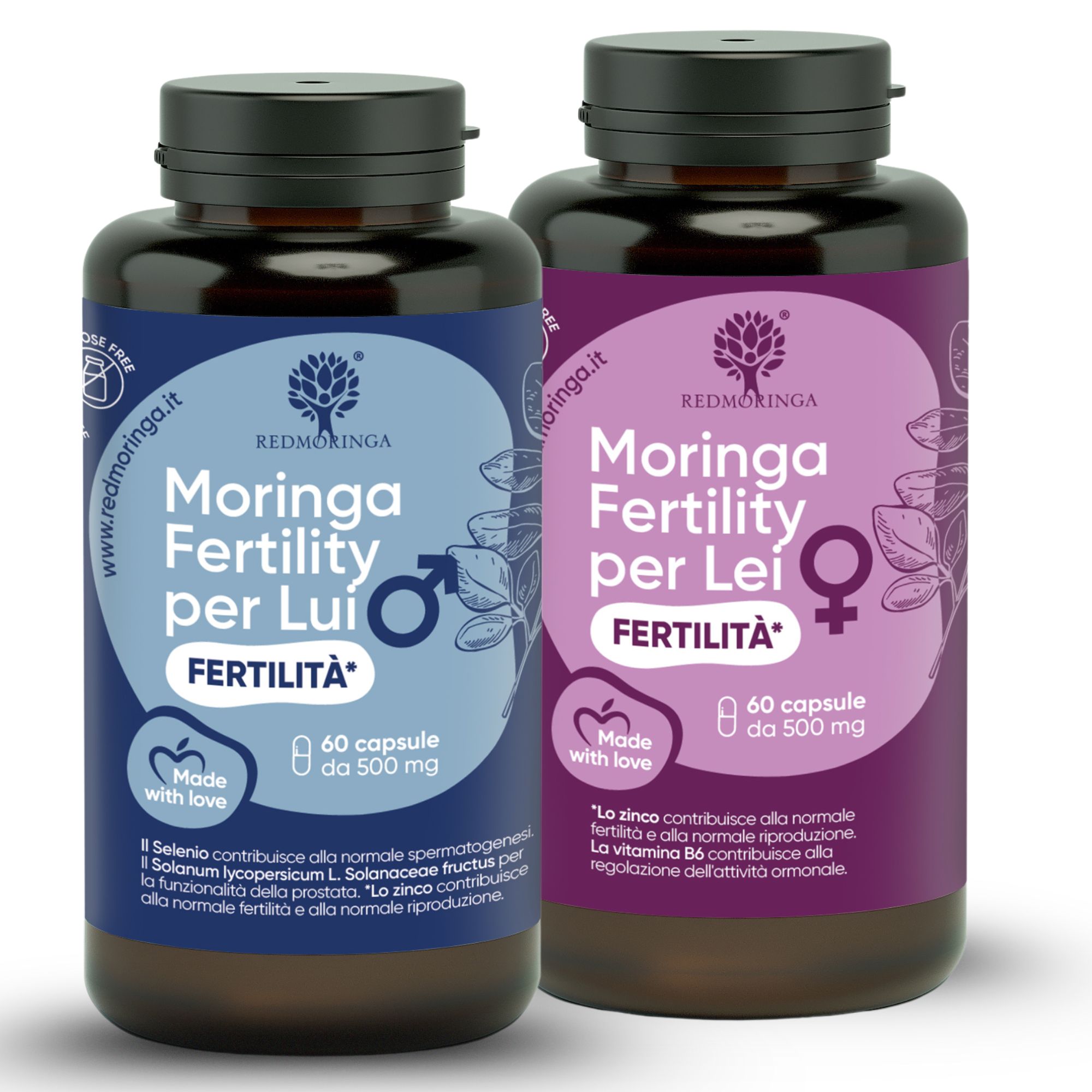 RedMoringa FERTILITÀ PER LUI E PER LEI  1 mese