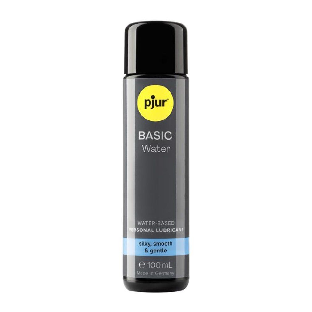 pjur® BASIC Waterbased Gleitmittel, 100ml Flasche.