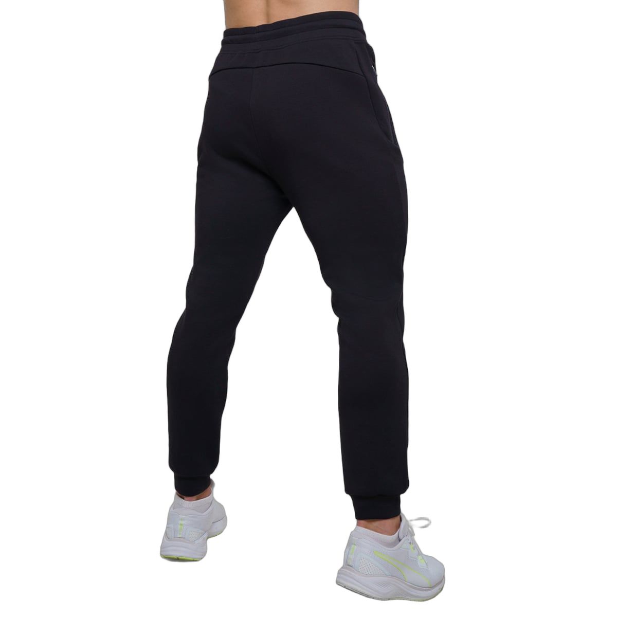 GymBeam Jogginghose Herren slim mit Kordelzug und Reißverschlusstaschen Onyx