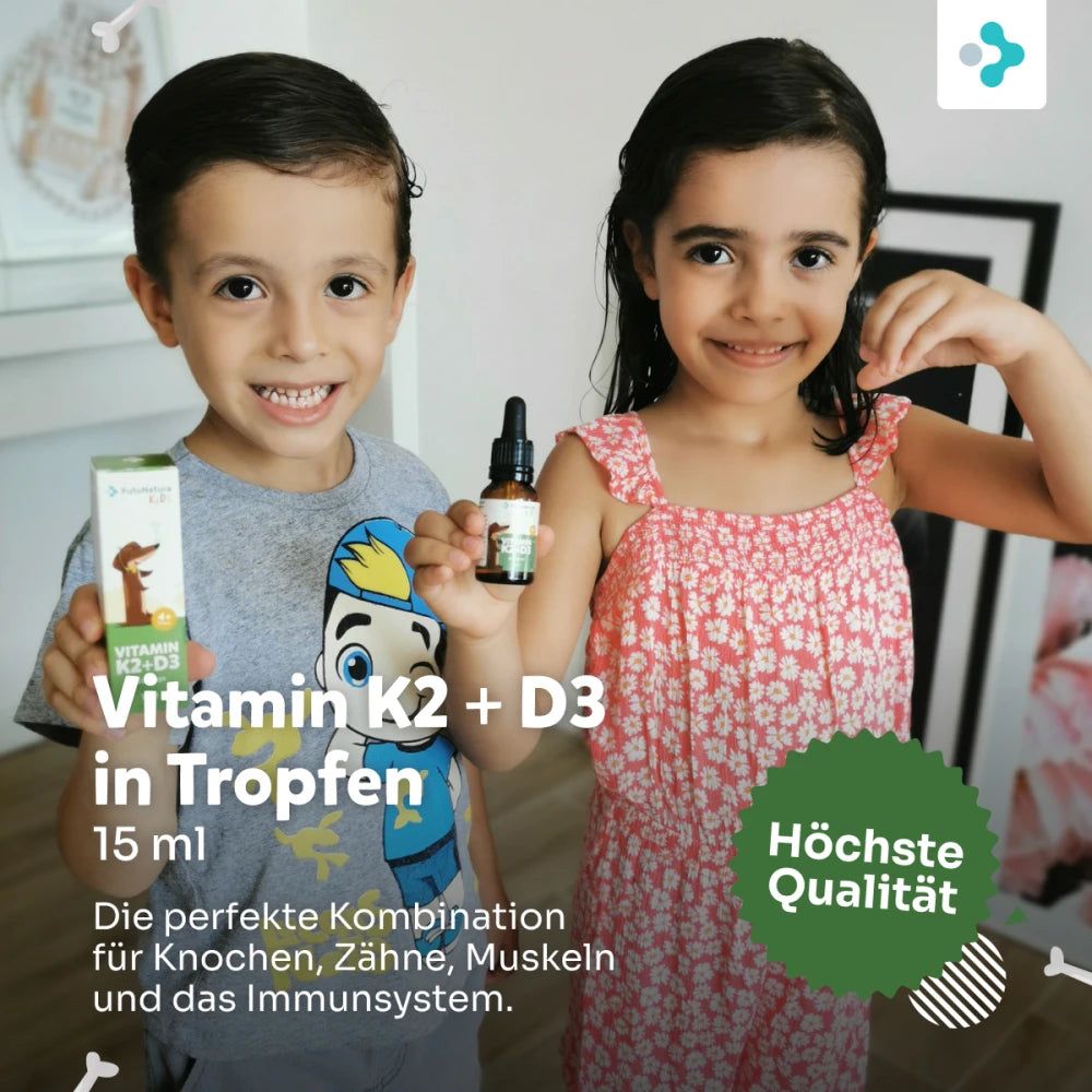 FutuNatura Vitamin K2 + D3 Tropfen für Kinder