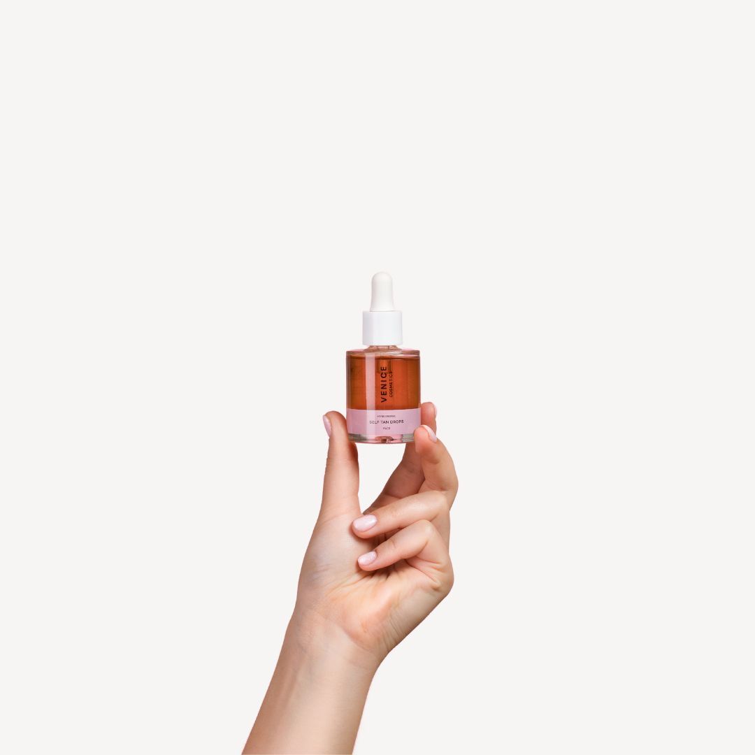 VENICEBODY Anti Aging Self Tan Drops (Hyaluronic) - FACE