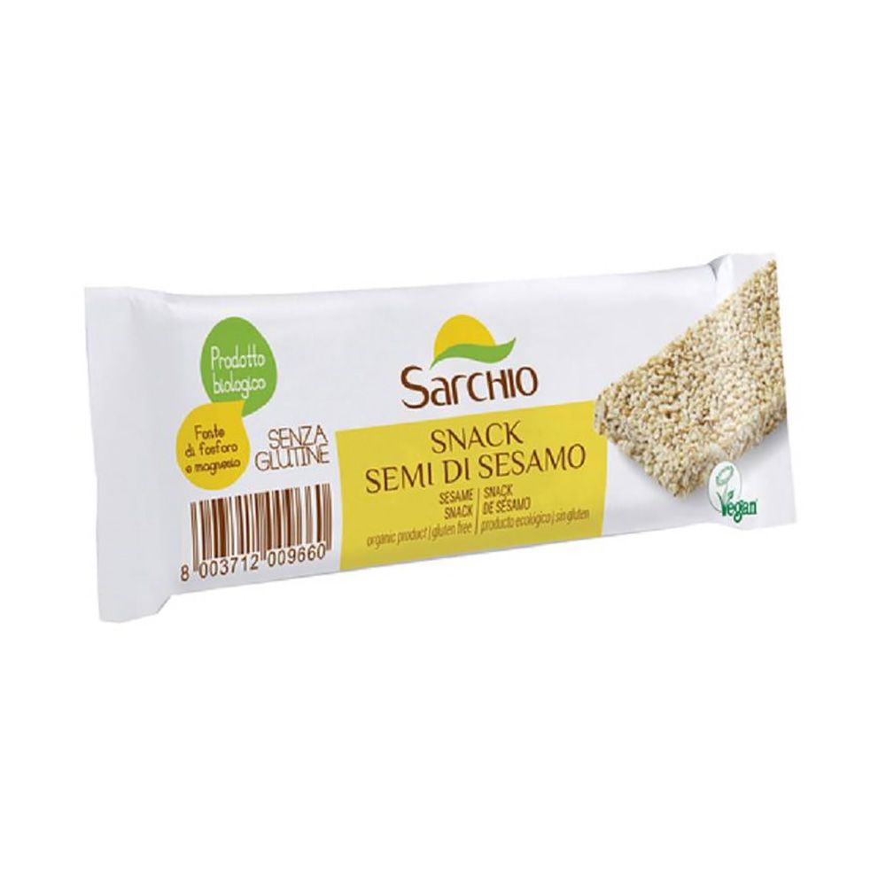 Snack Semi di Sesamo Monoporzione Senza Glutine - Sarchio