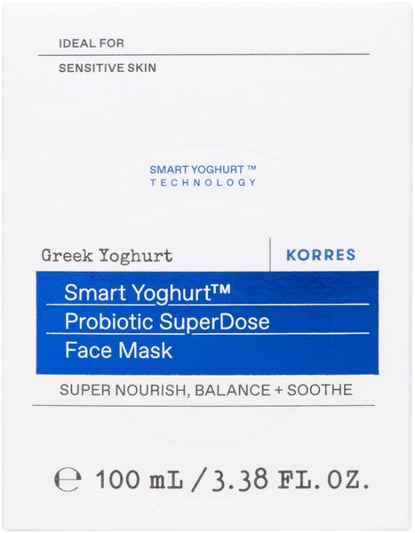 KORRES Greek Yoghurt Probiotische Gesichtsmaske, 100ml.