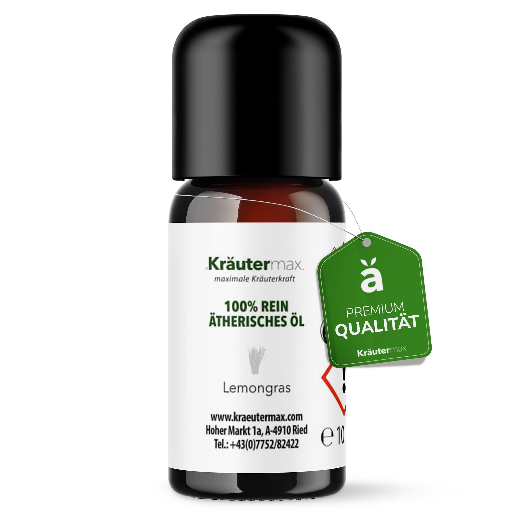 Kräutermax Lemongrasöl 100 % rein ätherisches Öl