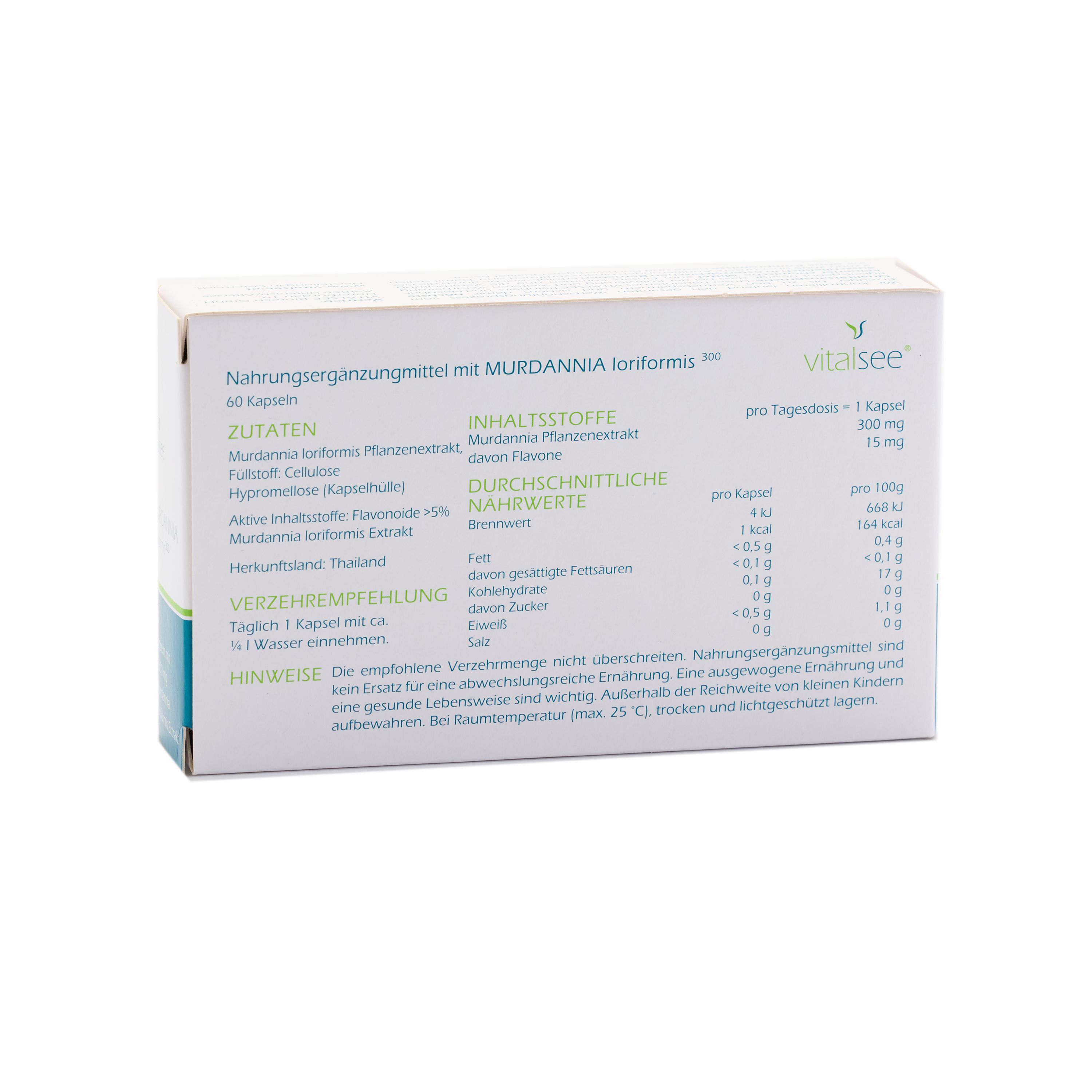 Vitalsee MURDANNIA loriformis 300 Extrakt Großpackung