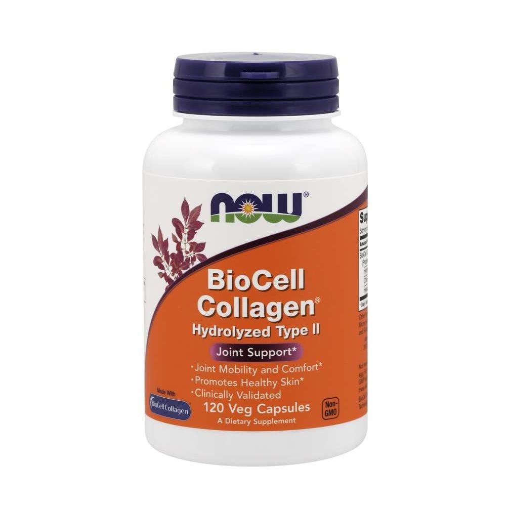 NOW Foods BioCell Collagen Hydrolyzed Type II 120 St