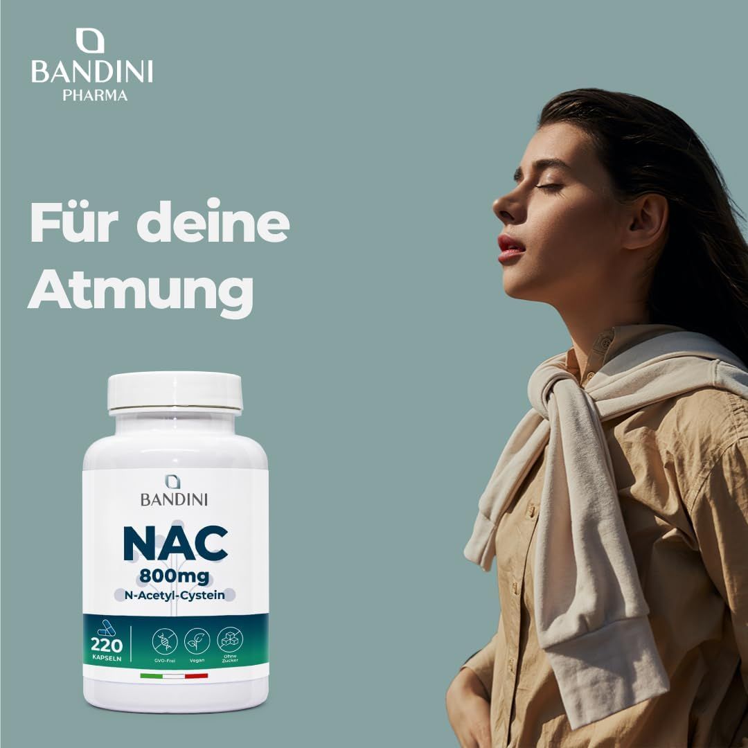 Bandini NAC N-Acetyl Cystein Kapseln