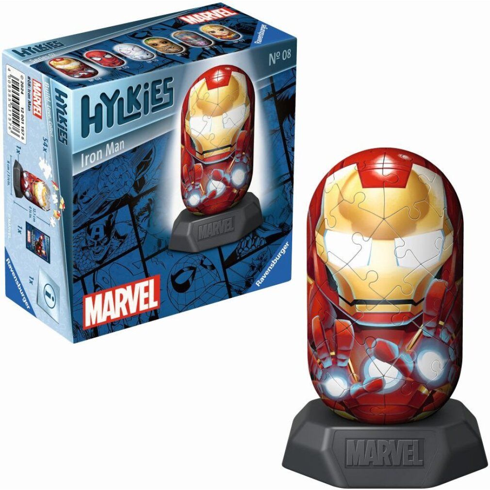 Marvel 3D Puzzle Iron Man Hylkies (54 Teile)