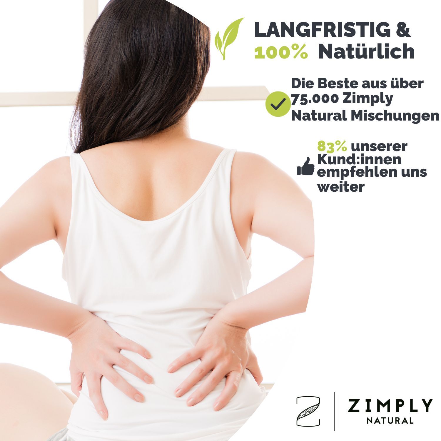 ZIMPLY NATURAL Rückenschmerzen Komplex Spray