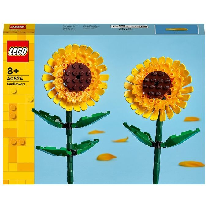LEGO Creator 40524 Girasoli, Fiori Finti per Bambini 8+ Compatibile co