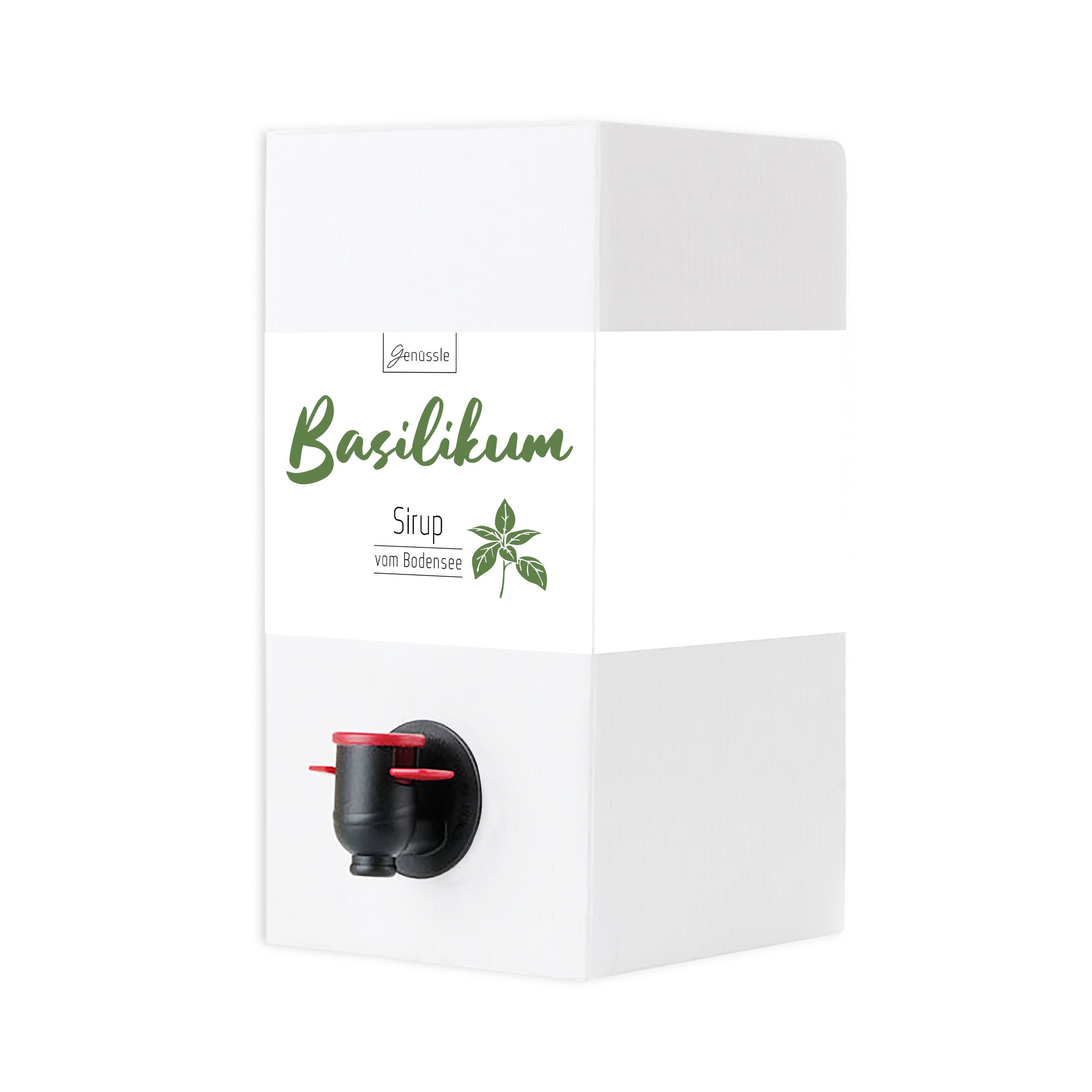 Genüssle Basilikum-Sirup 3000 ml