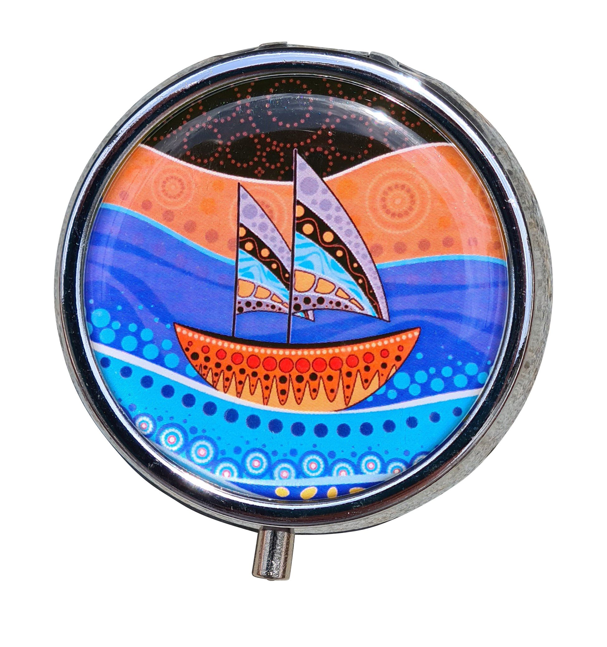 Pillendose spirituell Boot