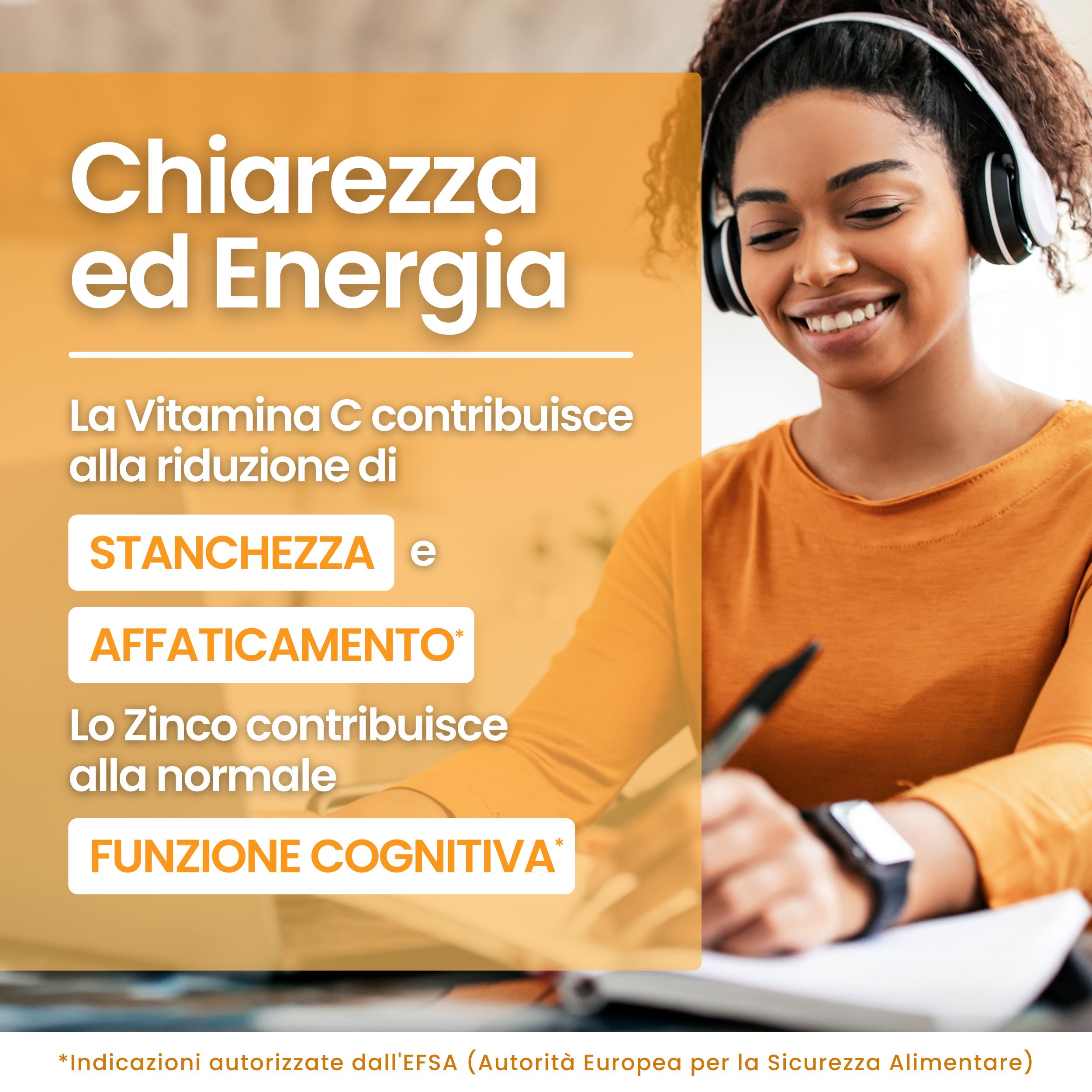Vitastrong Vitamina C + Zinco. Bottiglia e testo: Vitamina C + Zinco, 1000mg Vitamina C, 10mg Zinco. 5 mesi di fornitura. Qualità premium.