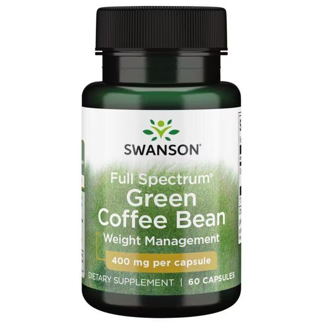 Swanson Grüne Kaffeebohne 400 mg 60 Pc