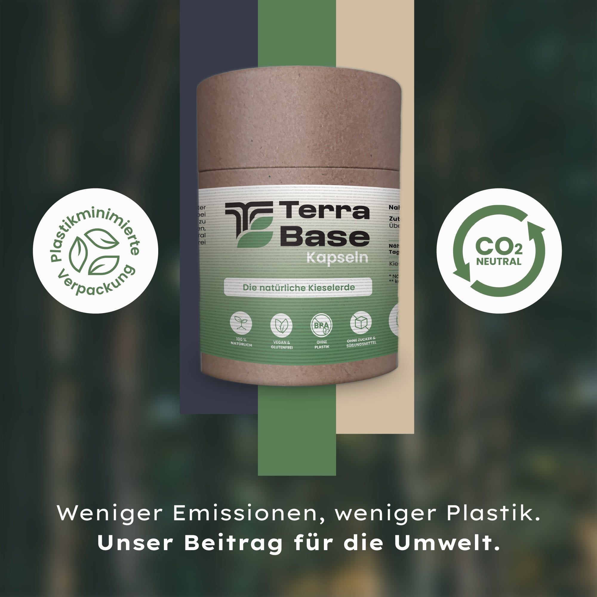 TerraBase® Kieselerde Kapseln