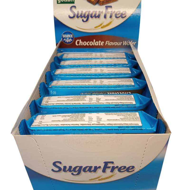 Gullon zuckerfreie Waffeln Chocolate Flavour