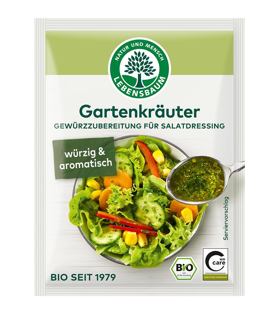 Bio Salatdressing Garten-Kräuter 15 g