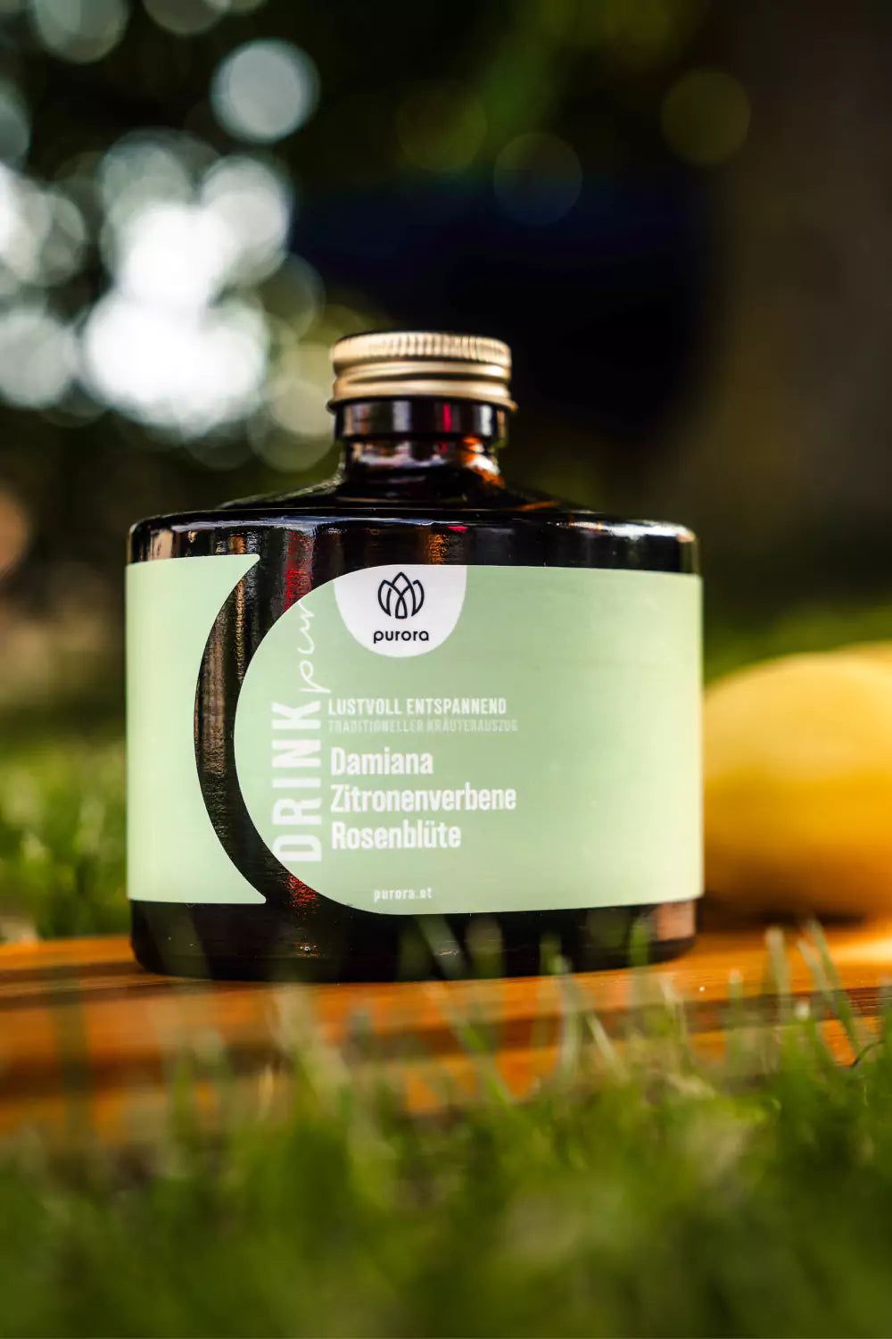 purora DRINK pur - Damiana, Zitronenverbene, Rosenblüte