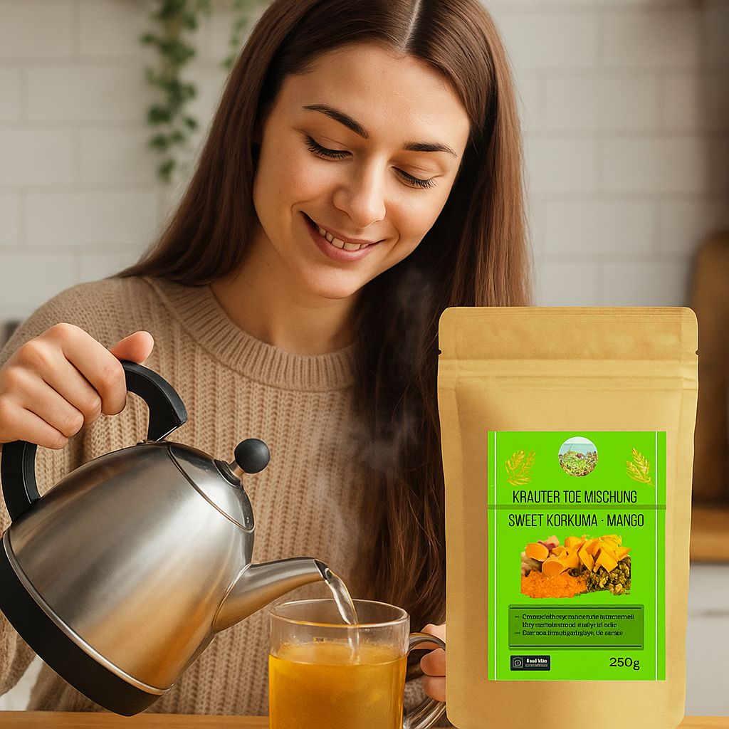 Linecase Kräutertee Mischung Sweet Kurkuma