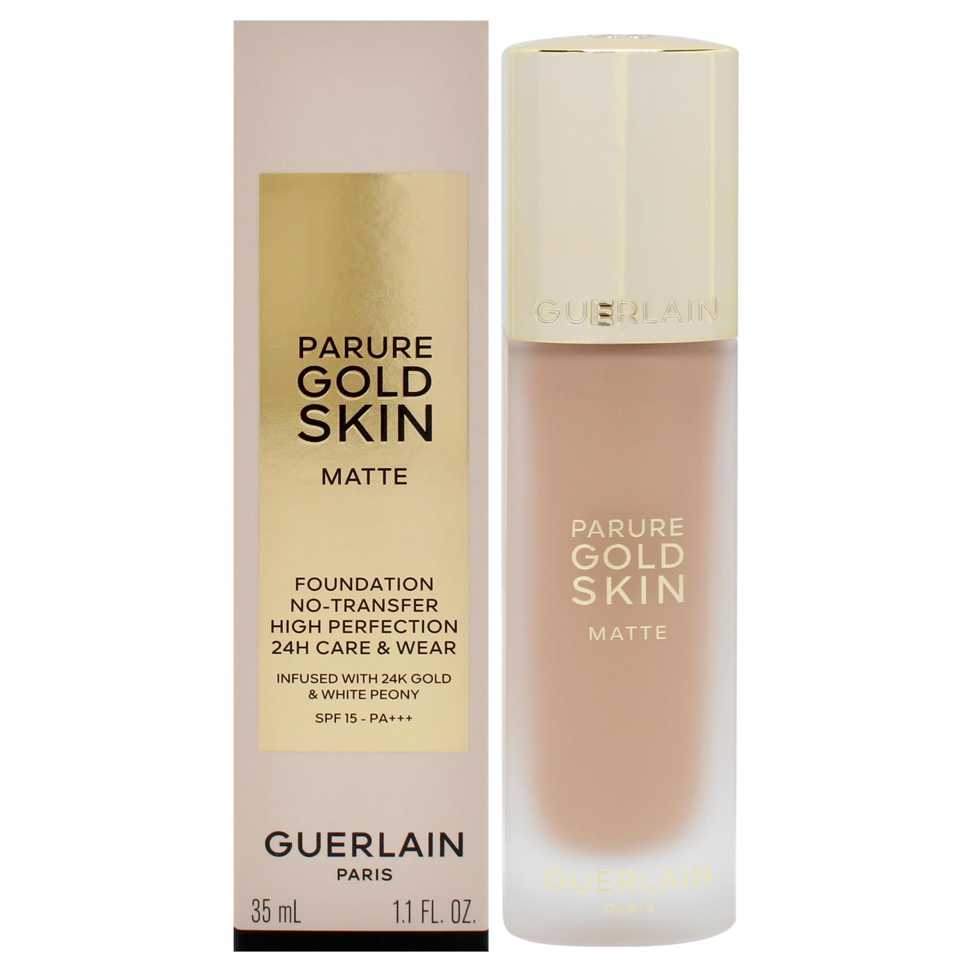 Guerlain Parure Gold Skin Matte Fluid Foundation 35 ml 3W 10x10x8 cm Flüssigkeit