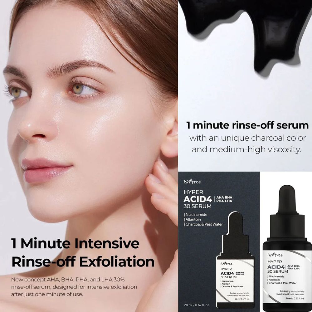 ISNTREE HYPER ACID4 AHA BHA PHA LHA 30 SERUM 20ml