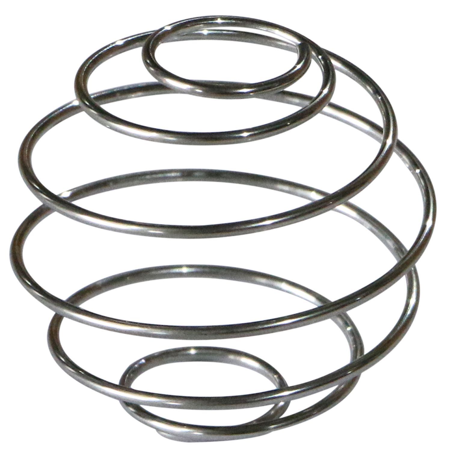 Metallkugel für Shaker. Spiralförmig gewickelt.